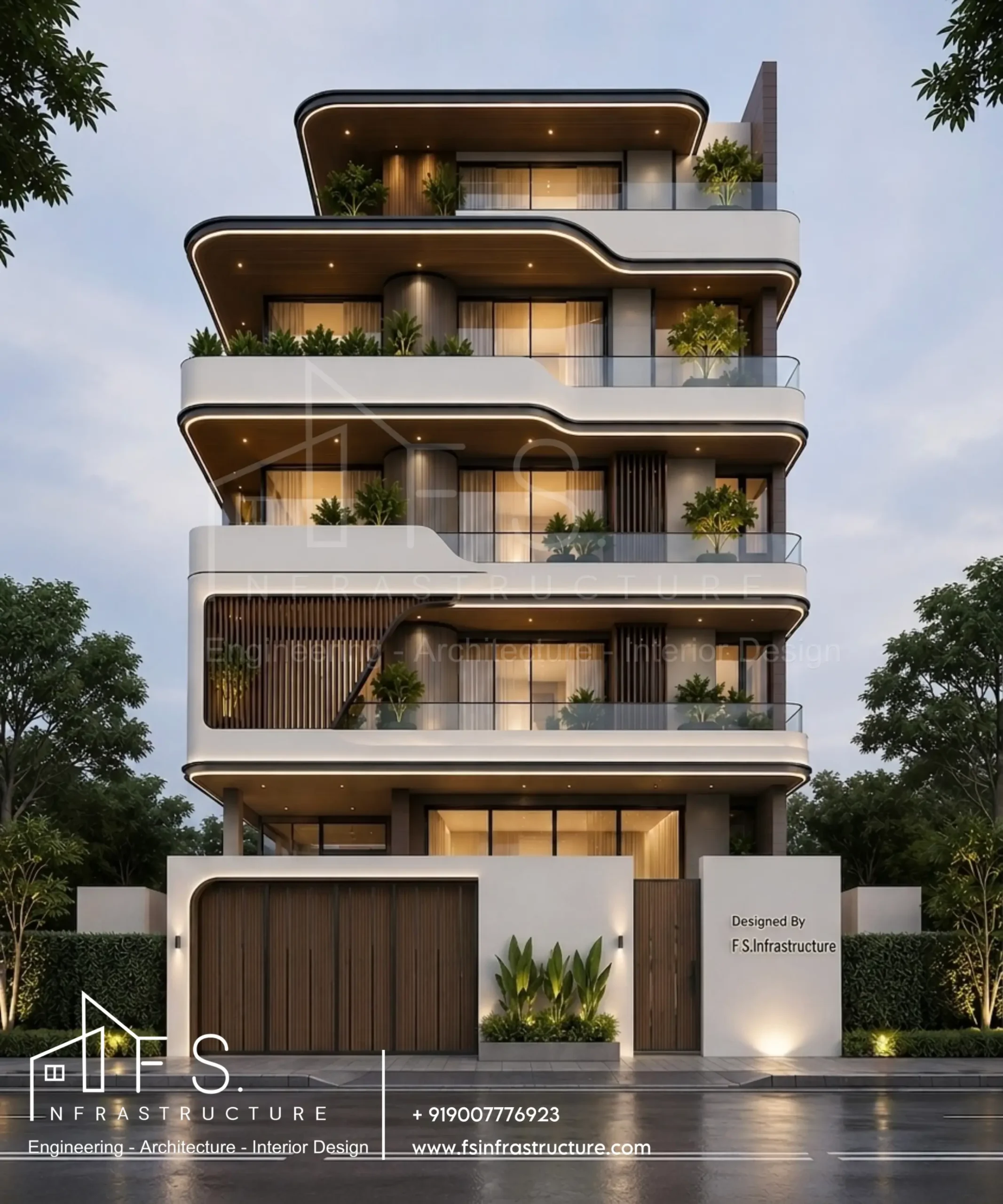 House of Mehra Vertical Urban Residence Architecture