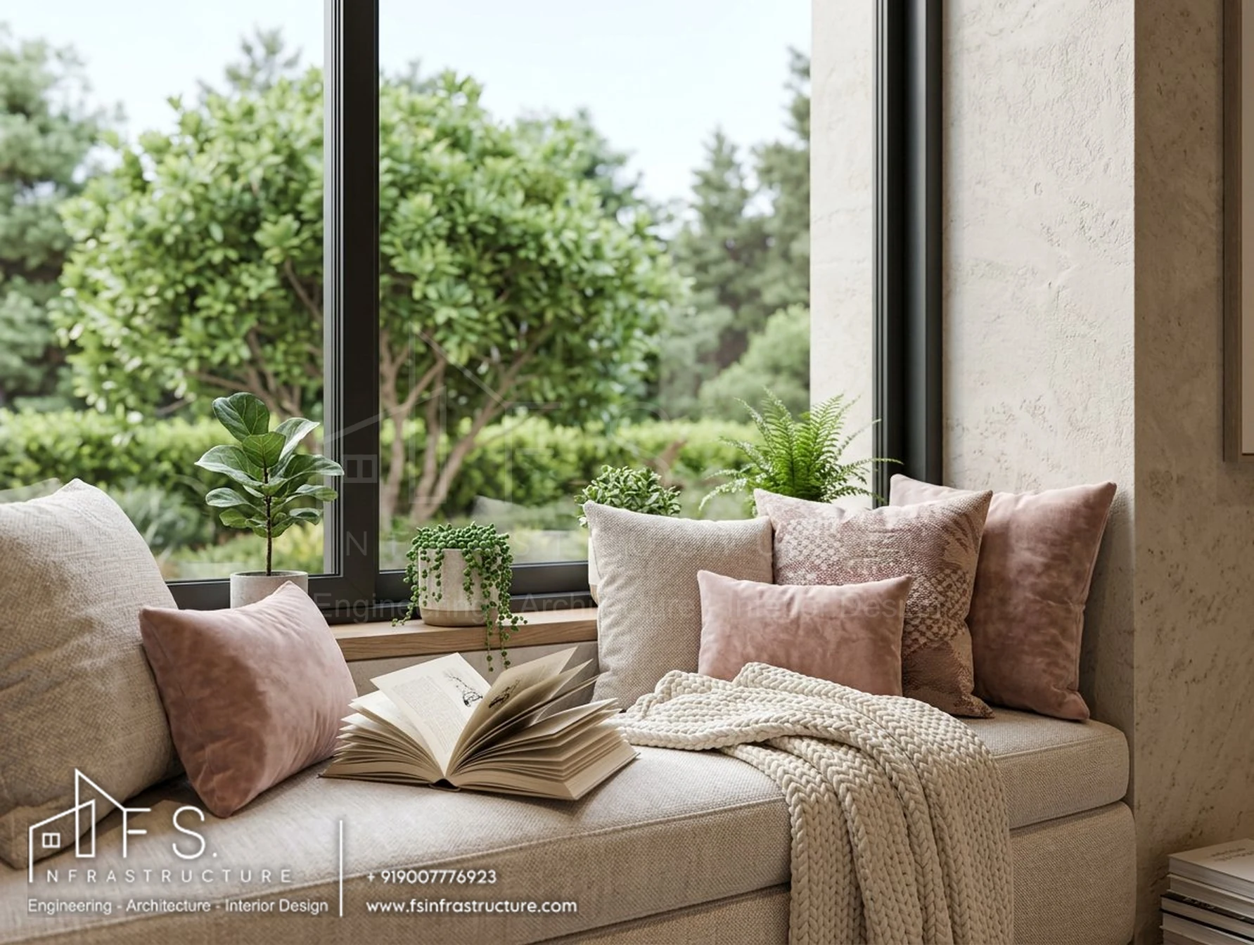 Khan's Mansion — Daughter's bedroom · Window seat