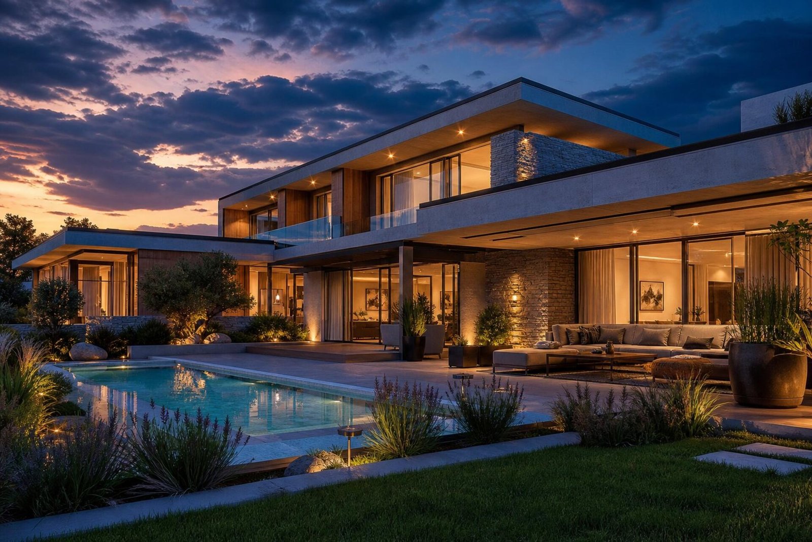 Modern luxury villa