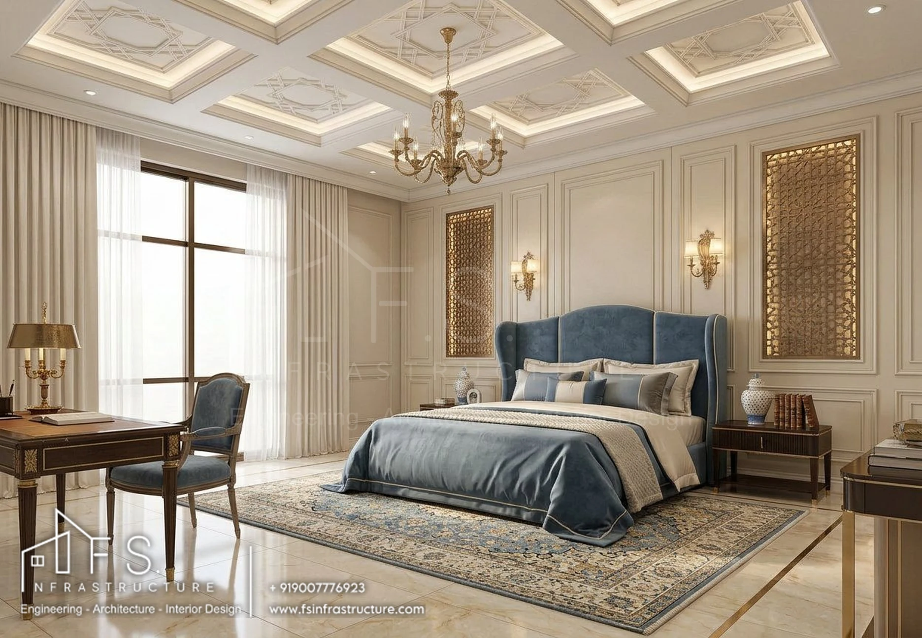 Avani Villa — Ensuite Bedroom Four · Wide view