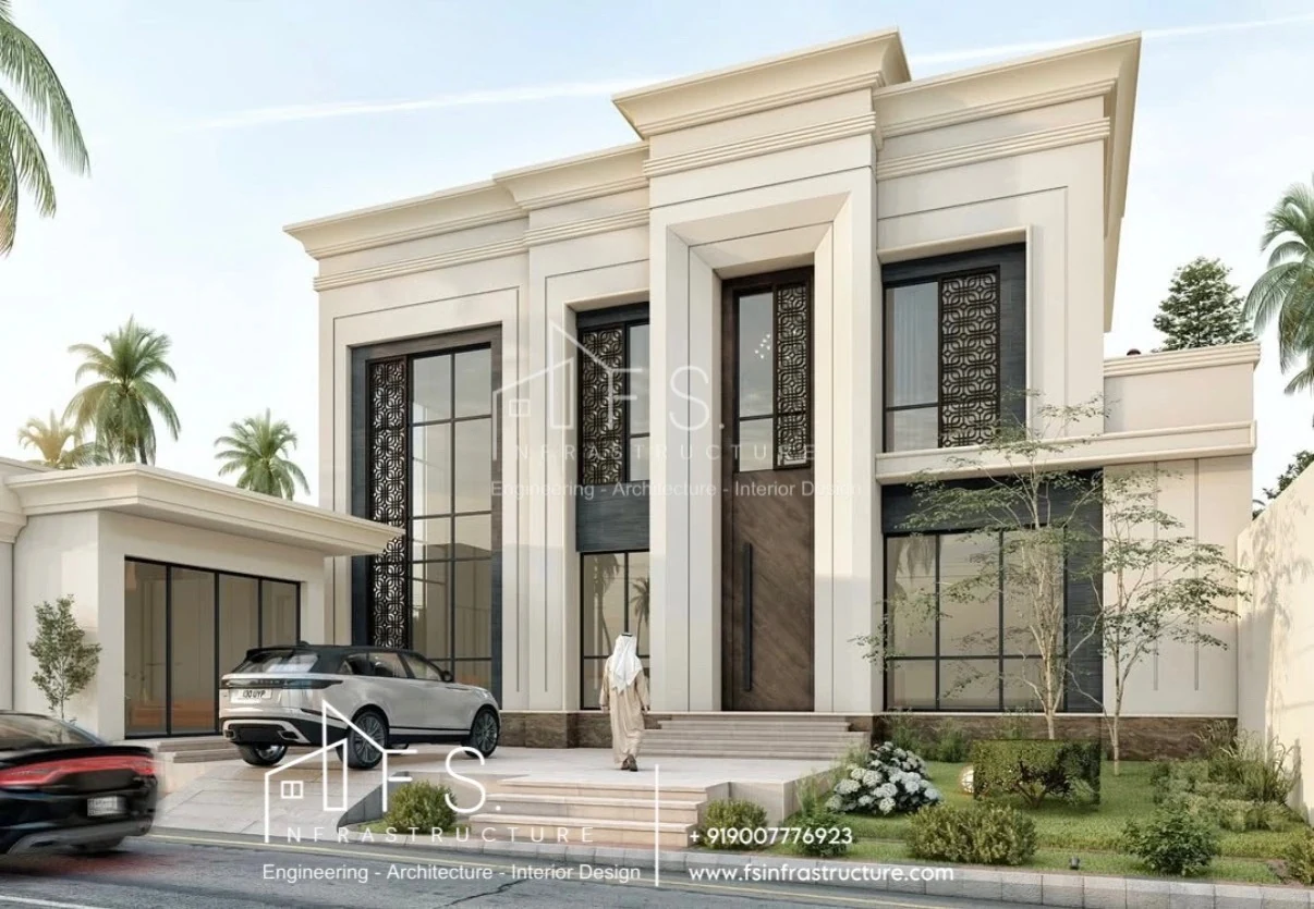 Avani Villa — Front elevation