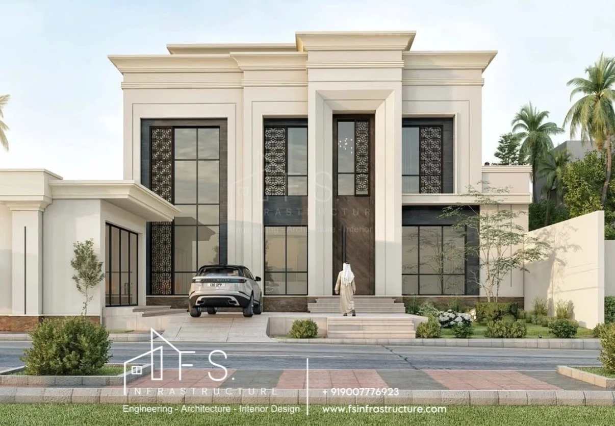 Avani Villa — Gate & garage view