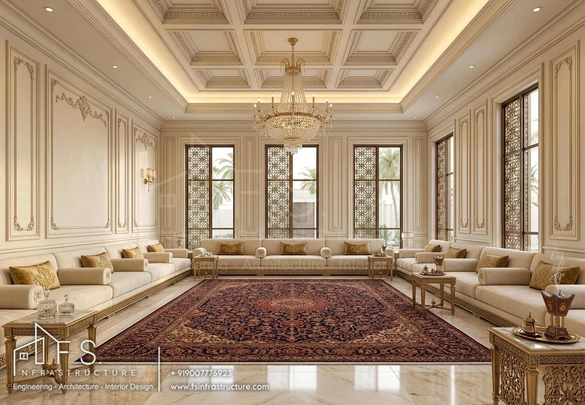 Avani Villa — Majlis · Wide view