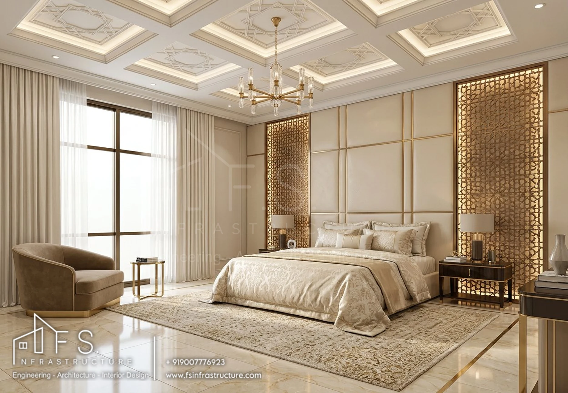 Avani Villa — Master Suite One · Wide view