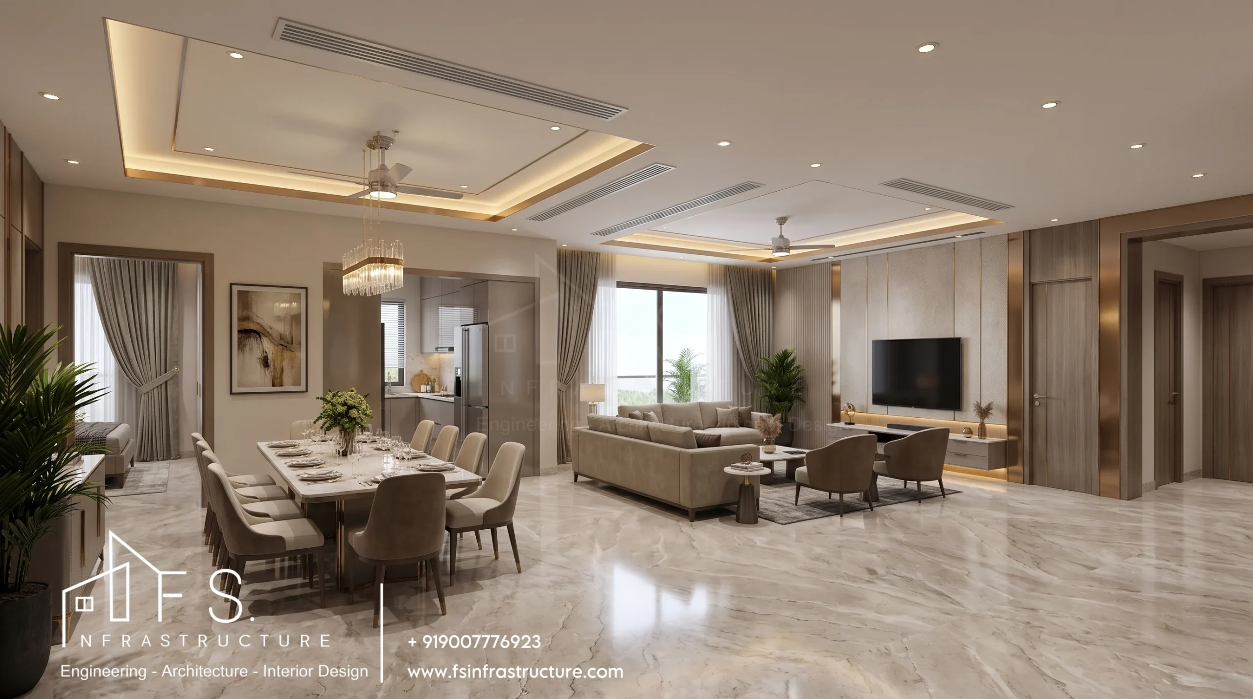 THE 42 luxury living room interior