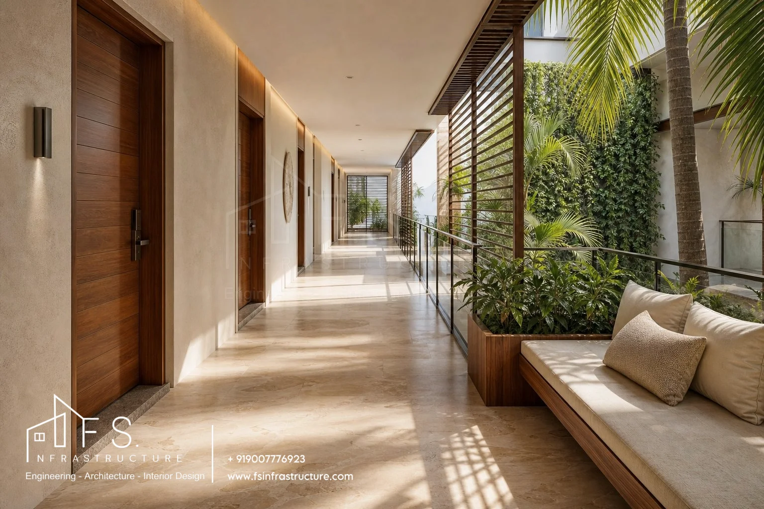 Antaria Sky Mansion — Double-Height Entrance Foyer