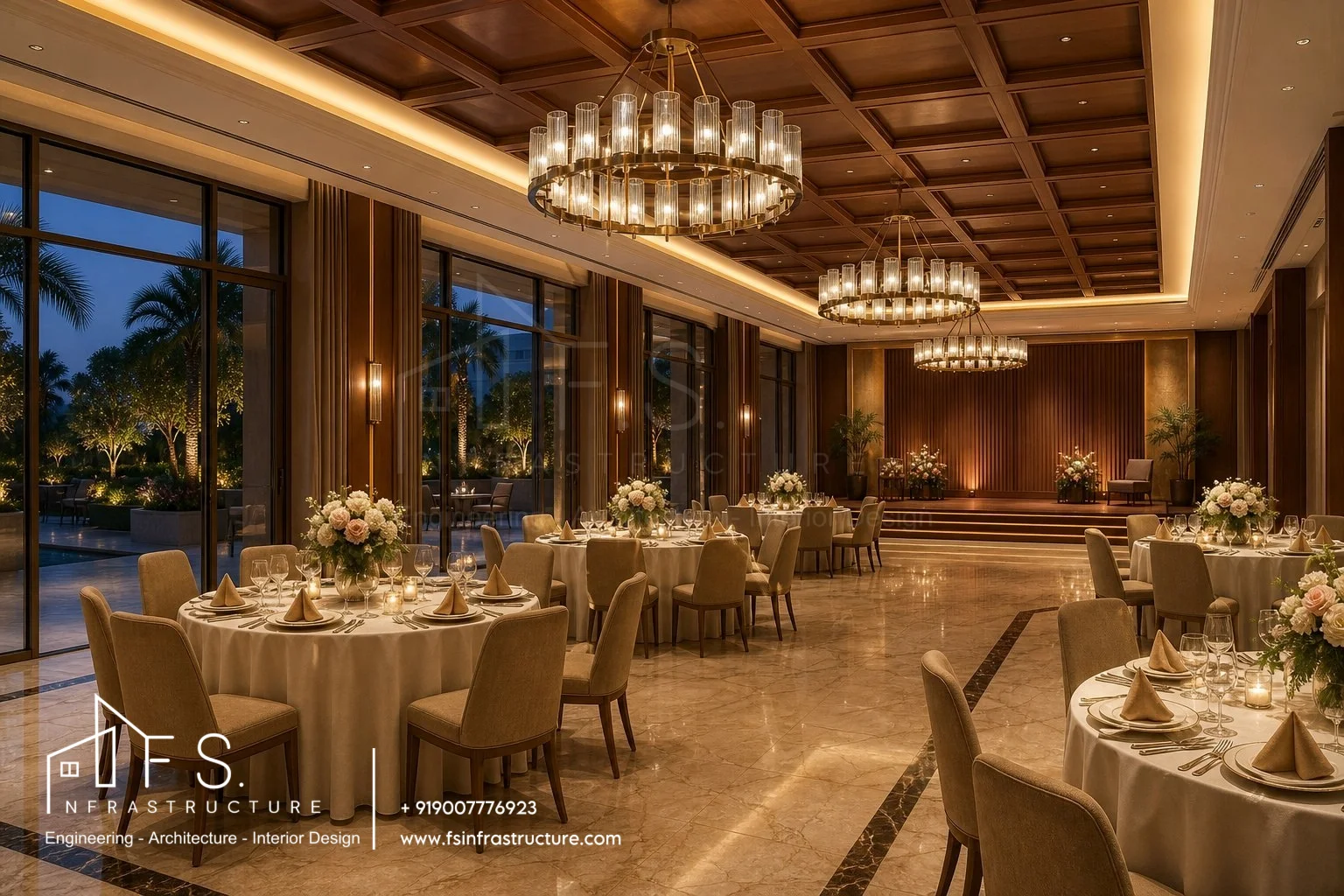 Antaria Sky Mansion — Executive Home Office Study