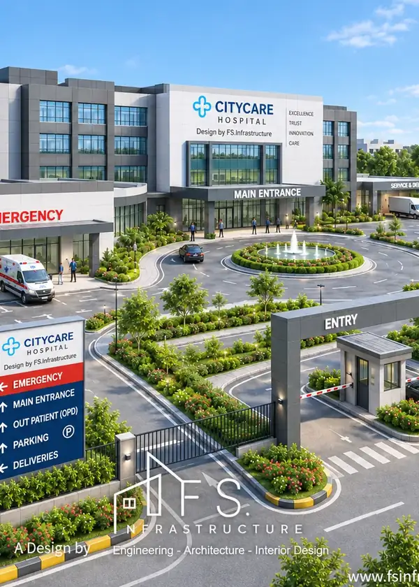 CityCare Hospital campus in Coimbatore